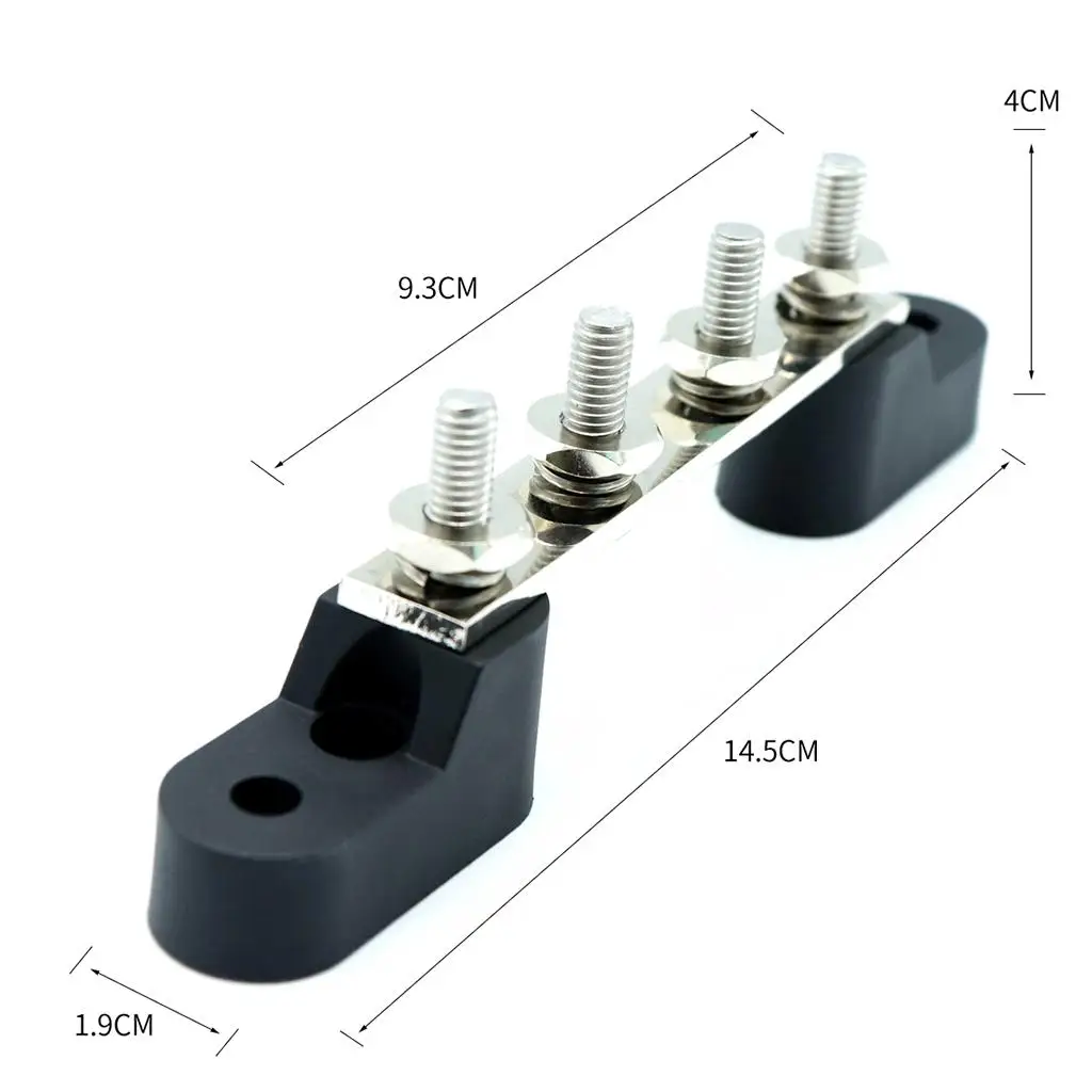 Scatola Di Giunzione Singola Terminale Elettrico Sbarra Marina Kit Perni M6 4P