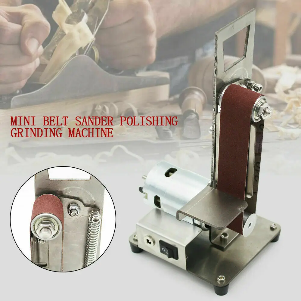 Mini Levigatrice A Nastro Fai Da Te Bandschleifer Muslimmaschine Polierer Edge Più Nitido Motore 795