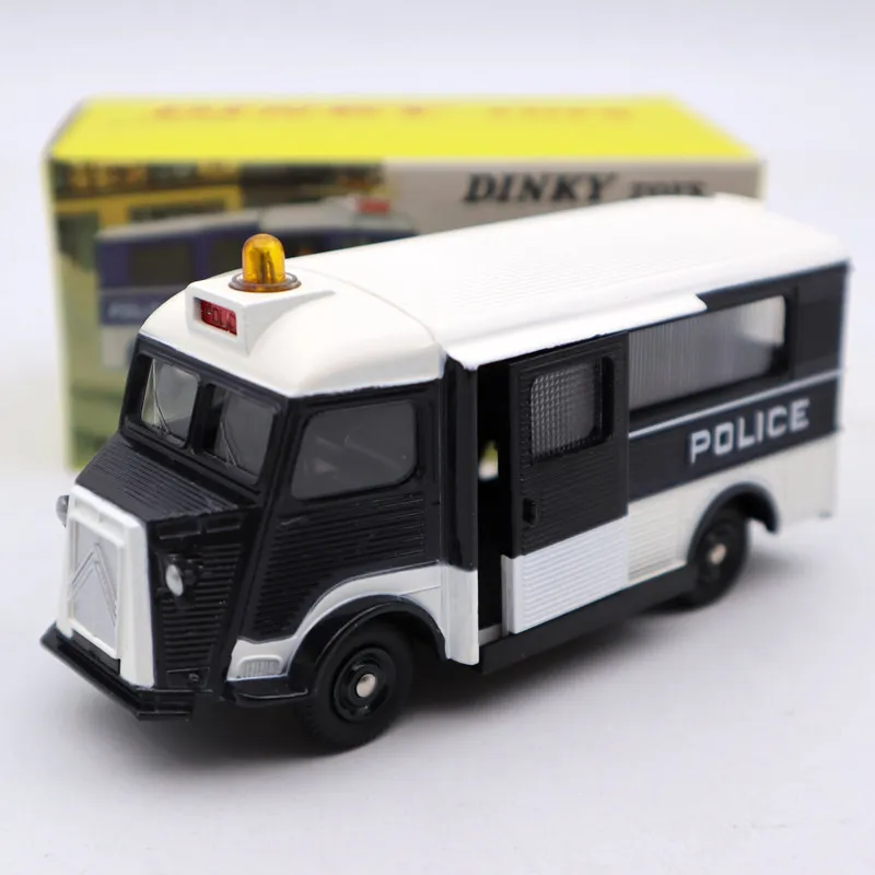 1:43 Atlas Dinky Toys 566 Citroen Currus Car De Police Secours Deicast Modelli Giocattoli Collezione Regalo Auto Usata