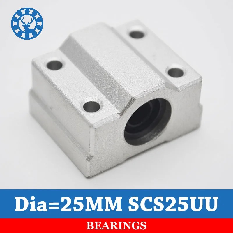 Sc25Uu Scs25Uu Cuscinetto Lineare 25Mm Blocco Di Scorrimento Lineare 25Mm Router Di Cnc Lineare Diapositiva Per 25Mm Pozzo Lineare