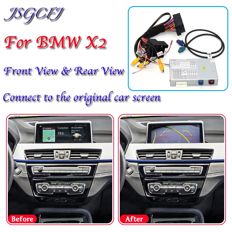 Decodificatore Telecamera Posteriore Per Bmw X2 F39 Nbt Evo System 2018 ~ 2021 Interfaccia Display Modulo Adattatore Aggiornamento Schermo Auto Origin
