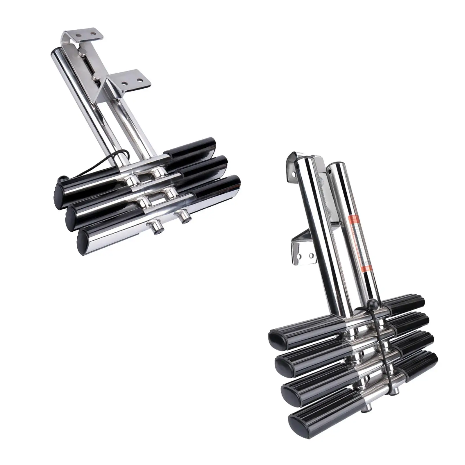 Pontoon Boat Ladder Scala Estensibile In Acciaio Inox Scaletta D'Imbarco Per Pontone Barca Motoscafo Marine Yacht Camper Rv Dinghy