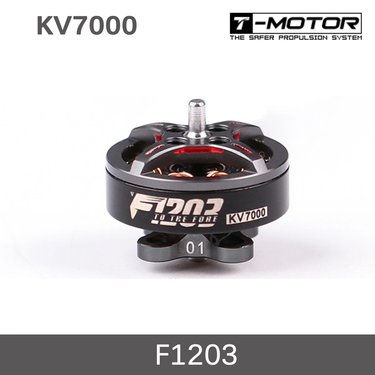T Motor T-Motor F1203 7000Kv 2-3S Lipo Super Light Fpv Motore Brushless 1.5Mm Albero Per Fpv 2.5/3 Pollici Freestyle Rc Drone