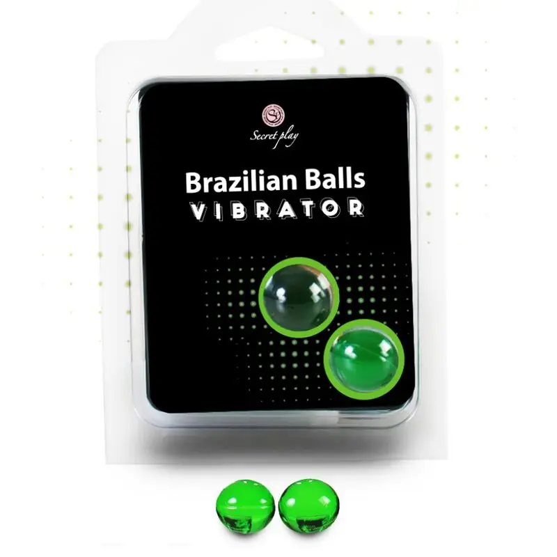 Palle Brasiliane Brazilian Balls Base Vibrante Vibratore Lubrificante Con Effetto Vibrante 8 O 6 Unità.