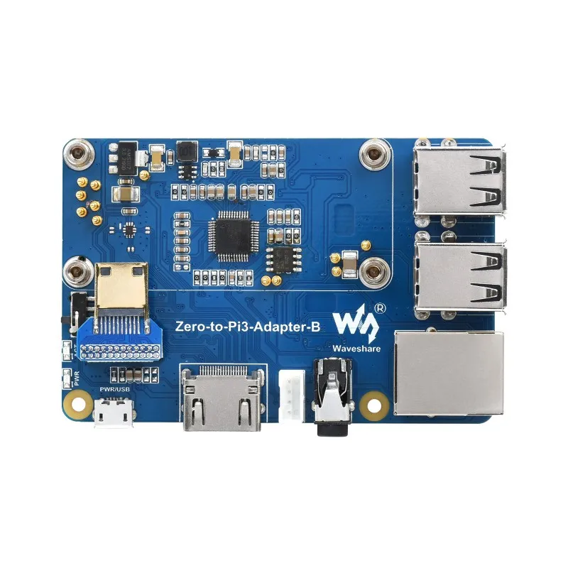 Raspberry Pi Zero 2W A 3B Adattatore Soluzione Alternativa Per Raspberry Pi 3 Modello B/B + Zero-To-Pi3-Adapter (B)