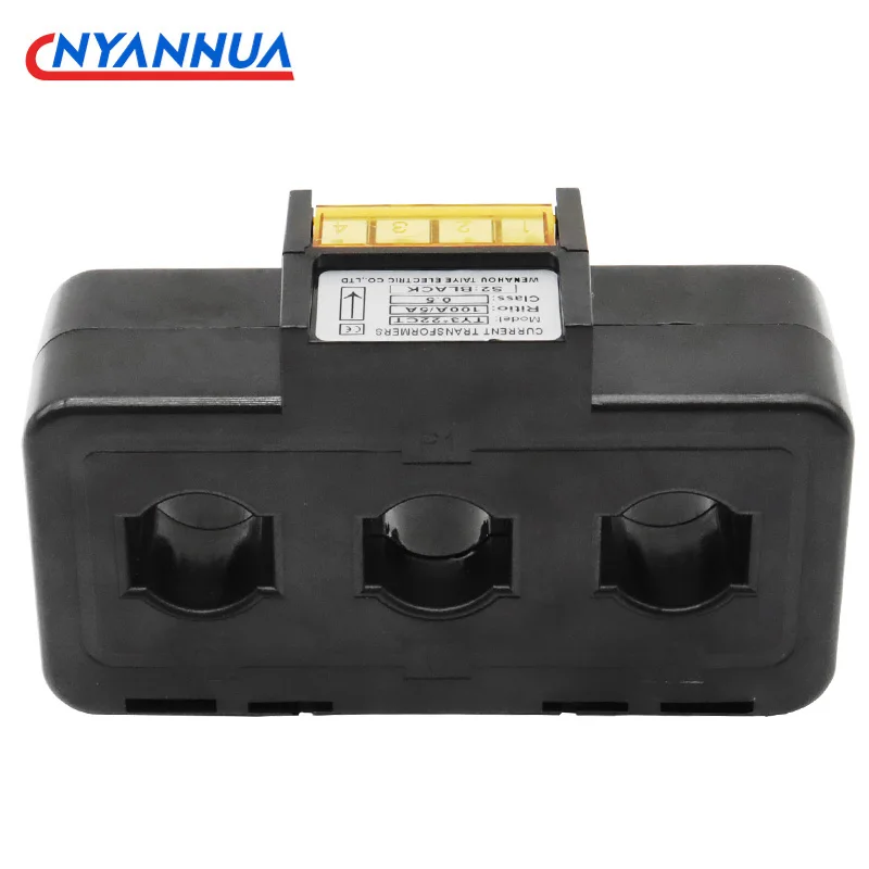 Trasformatore Di Corrente Trifase Classe 0.5 Ct 50A/100A/150A/200A/250A/300A/400A /5A Ac Combinato Trifase Uno
