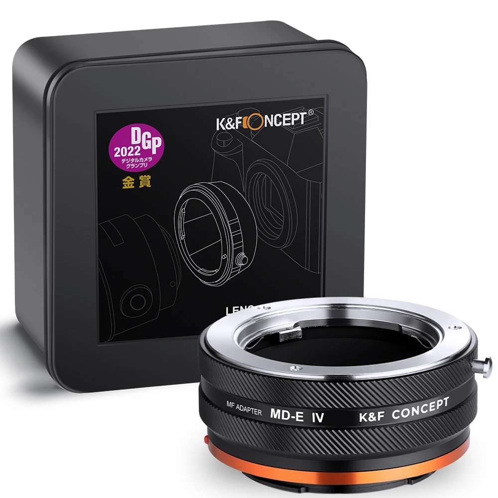K & F Concept Minolta Md Mc Sr A Sony E Iv Pro Adattatore Per Obiettivo Per Sony A6000 A5000 A7C A7C2 A1 A9 A7S A7R2 A73 A7R4 A7R5
