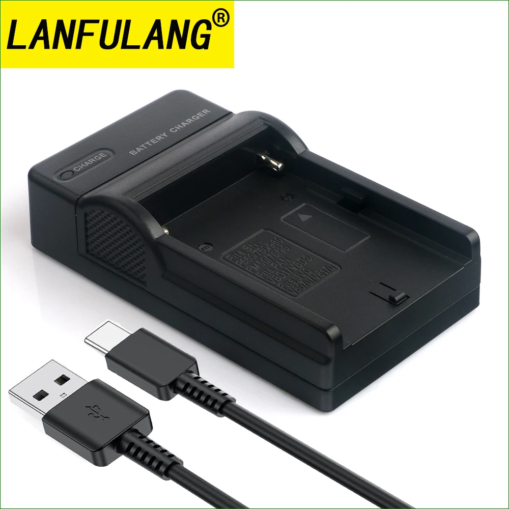 Caricabatteria Per Fotocamera Np-F550 Compatibile Con Sony Cvx-V18Ns Cvx-V18Nsp Gv-Hd700 Gv-Hd700E Hvr-Dr60 Hvr-Mrc1