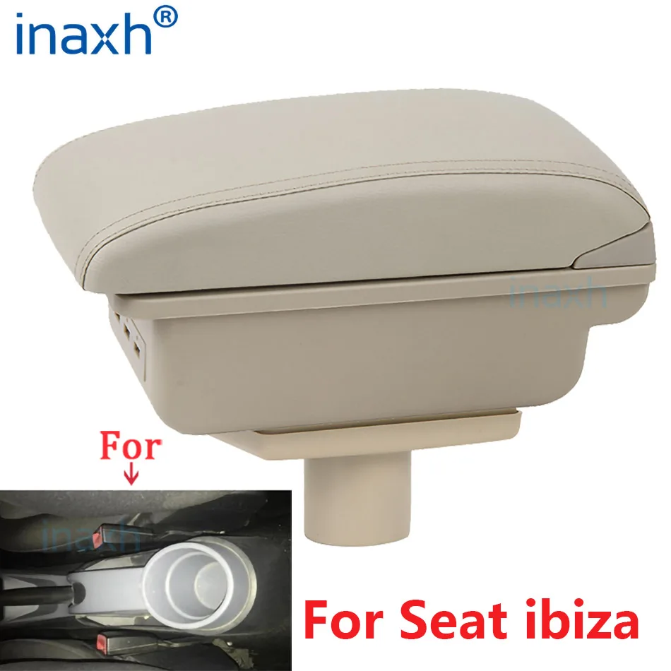Per Scatola Braccioli Seat Ibiza Ibiza 6J Ibiza 6L Centrale Contenuto Negozio Scatola Di Immagazzinaggio Con Posacenere Portabicchieri Prodotti Con Us
