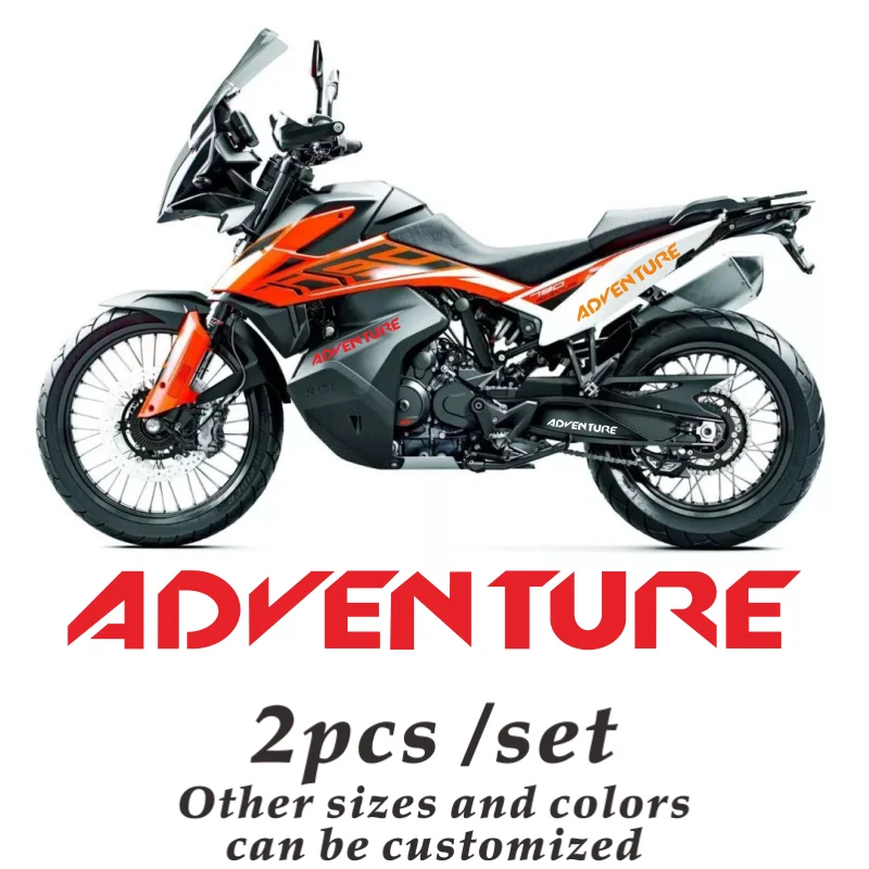New Motorcycle Bicycle Fuel Tank Sticker Wheel Helmet Moto Logo Riflettente Impermeabile Per Ktm Adventure