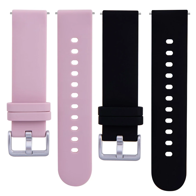 Cinturino In Silicone Per Verizon Gizmowatch Universale 20Mm Bambino Bambino Orologi Sostituzione Regolabile