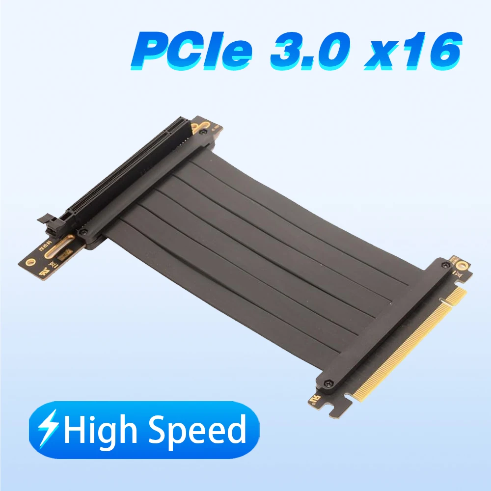 Riser Pci-E 3.0X16 Scheda Video Grafica A Cavo Di Prolunga Slot Pci-E 16X Per Custodia Per Pc Atx