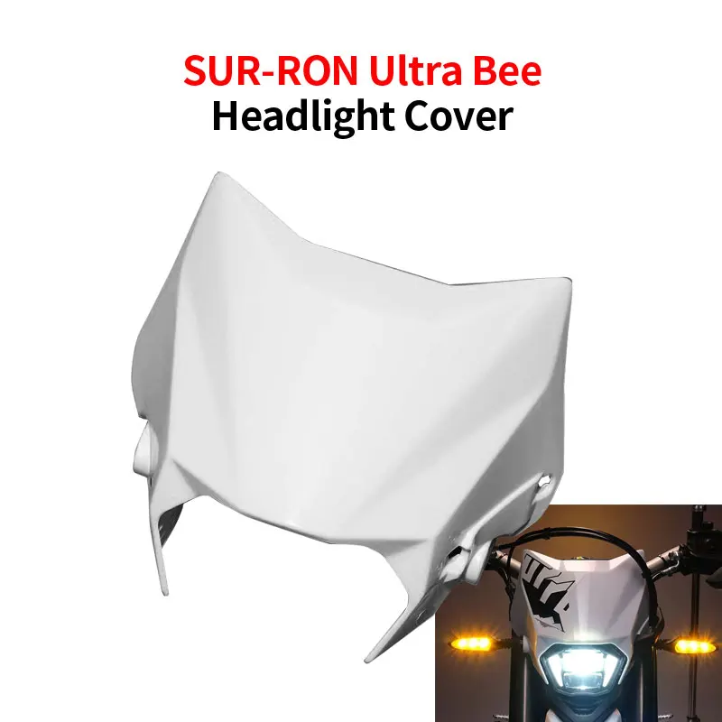 Per Surron Ultra Bee Headlight Cover Assemblaggi Dirtbike Accessori Originali Sur-Ron Parabrezza