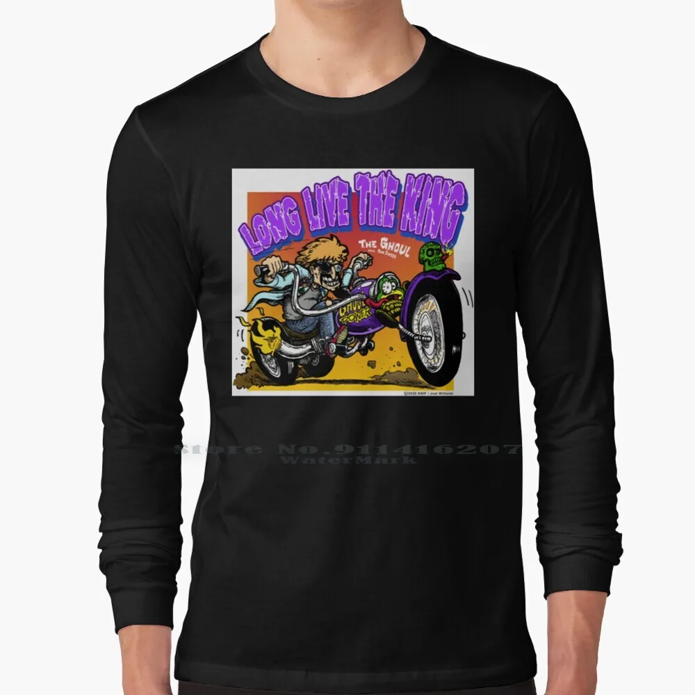 Grandine Al Re: The Ghoul Tribute T Shirt 100% Puro Cotone Ghoul Ghoulari Froggy Froggie Ron Sweed Knif Turn Blue Detroit