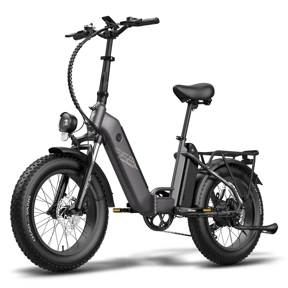 Fafrees Ff20 Polar Folding Electrci Bike 20*4.0 Pollici Fat Tire Ebike Per Adulti 500W 20.8Ah Batteria 7 Velocità E-Mtb Gamma 140Km