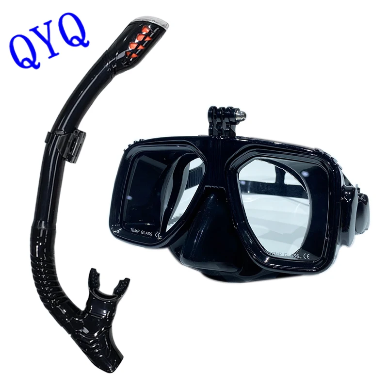 Maschera Subacquea Professionale Maschere Subacquee Maschere Da Nuoto Snorkel Attrezzatura Subacquea Supporto Per Fotocamera Telecamere Fsports