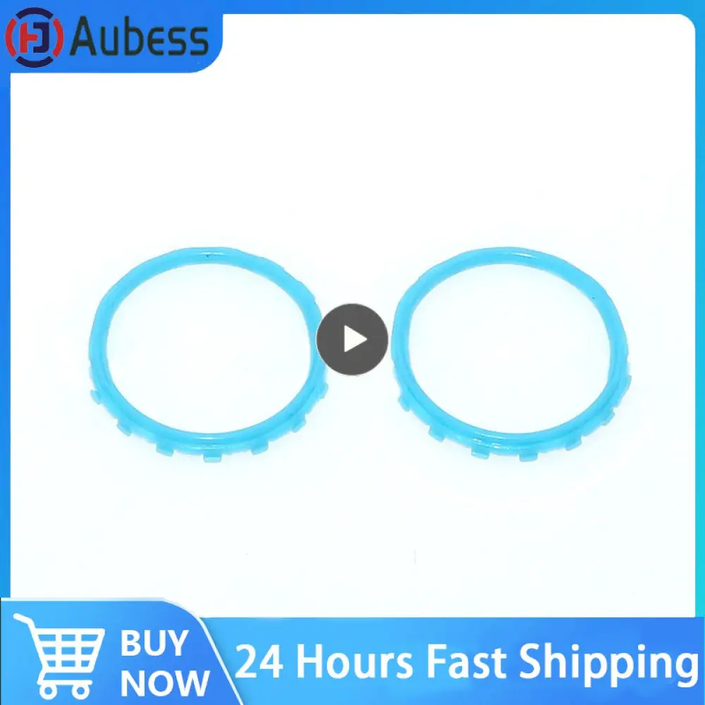 Chrome Custom Thumbstick Circle Accent Rings Compatibile Controller Microsoft- One Elite-Sostituzione Riparazione Xone E