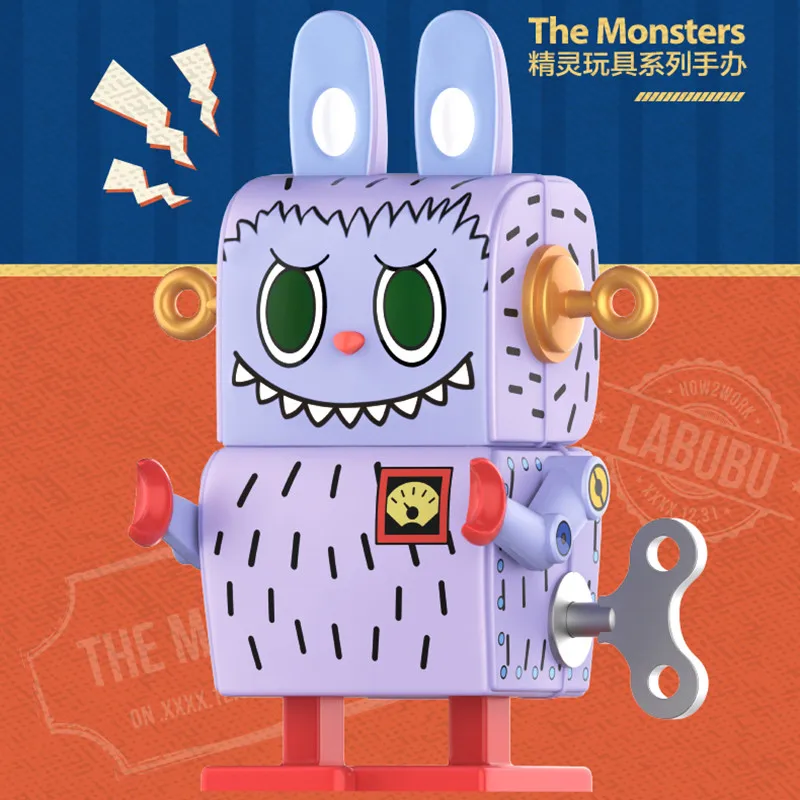 Pop Mart Labubu The Monsters Toys Series Blind Box Mystery Box Toys Doll Cute Anime Figure Desktop Ornaments Collezione Regalo