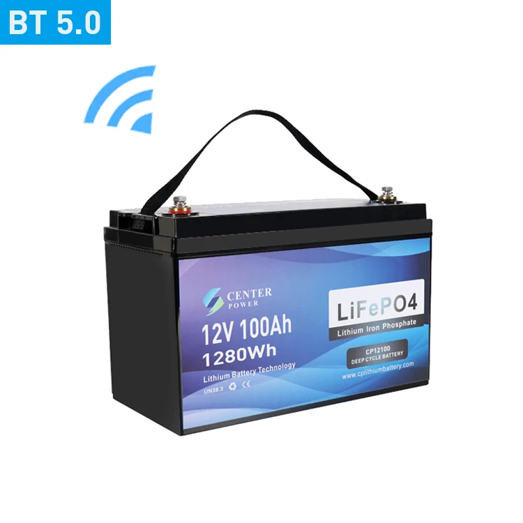 Best Seller Us Germany Uk Canada 12 V Deep Cycle Solar Rv Caravan Marine 12 Volt Batterie Agli Ioni Di Litio 12 V 100Ah Lifepo4 Batteria