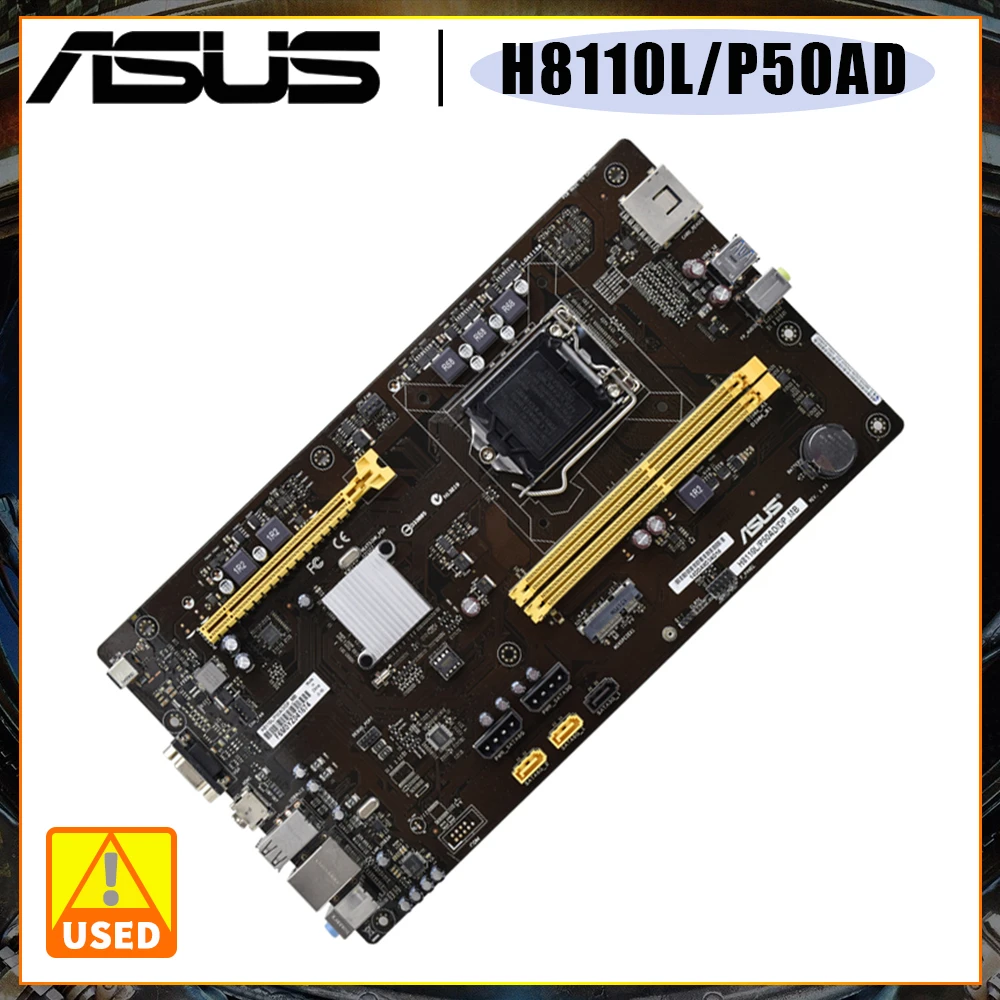 Asus H8110L/P50Ad/Dp_Mb Scheda Madre Pc Ddr3 Socket Lga 1150 Intel H81 Scheda Madre Desktop Accessori Per Computer