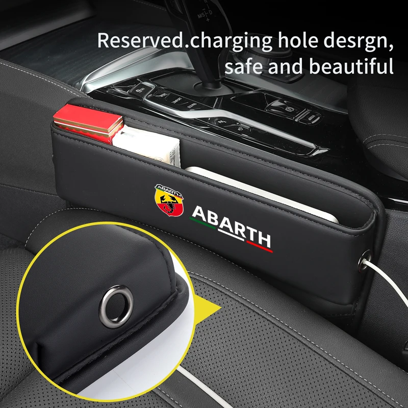 Seggiolino Auto Scatola Portaoggetti Per Fessure Scatola Portaoggetti In Pelle Per Fiat Abarth 500 Grande Punto Ducato Tipo Stilo Uno Astra Bravo Pand