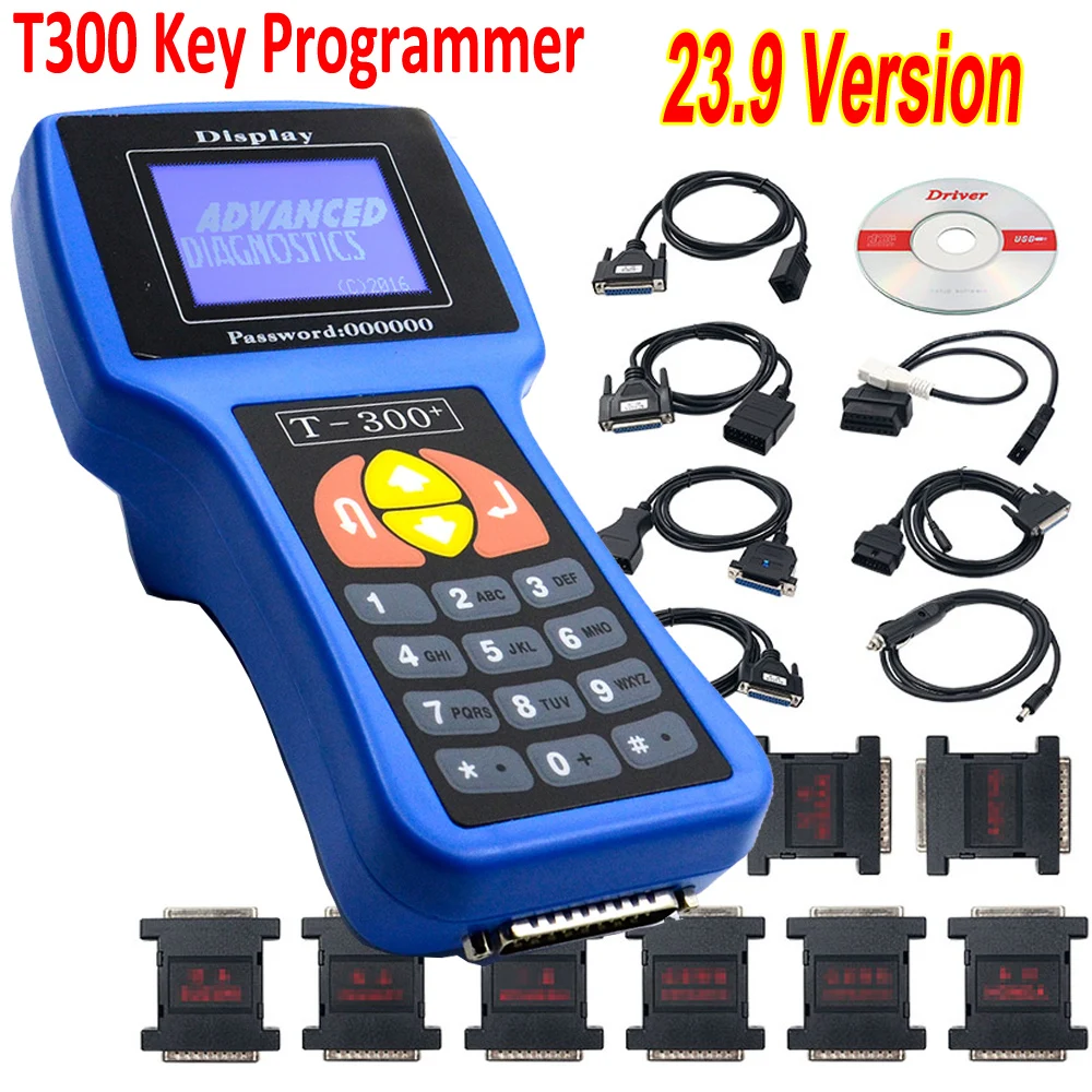 Nuovo Programmatore Di Chiavi T300 V23.9 Supporta Nuove Auto 2000 Anno T300 Programmatore Di Chiavi Auto Creatore Di Chiavi Per Auto Programmatore Di 
