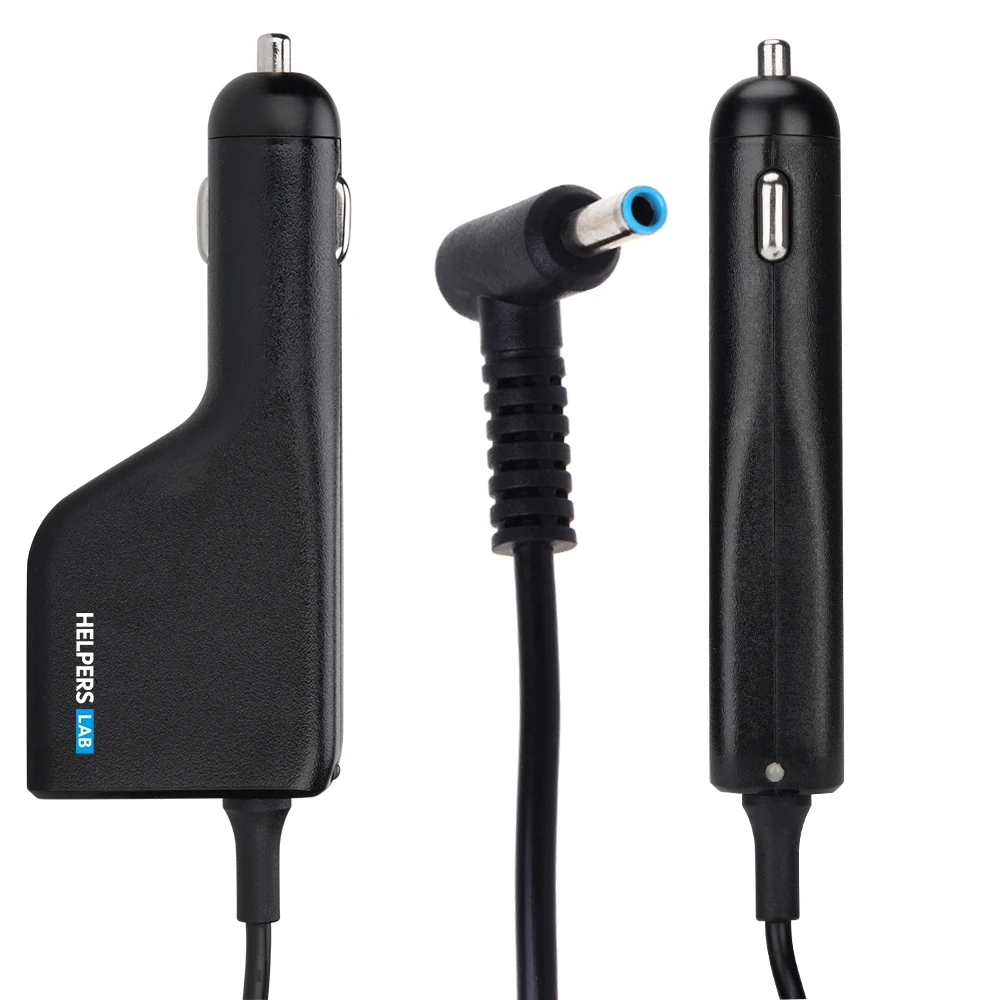 Helpers Lab 19,5V 3,33A 65W Alimentatore Caricabatterie Da Auto Per Hp Slatebook 14 Spectre 13 13T 15 Hp Split 13 Hp Stream 13 14 Hp X360 13 Hp Zbook 