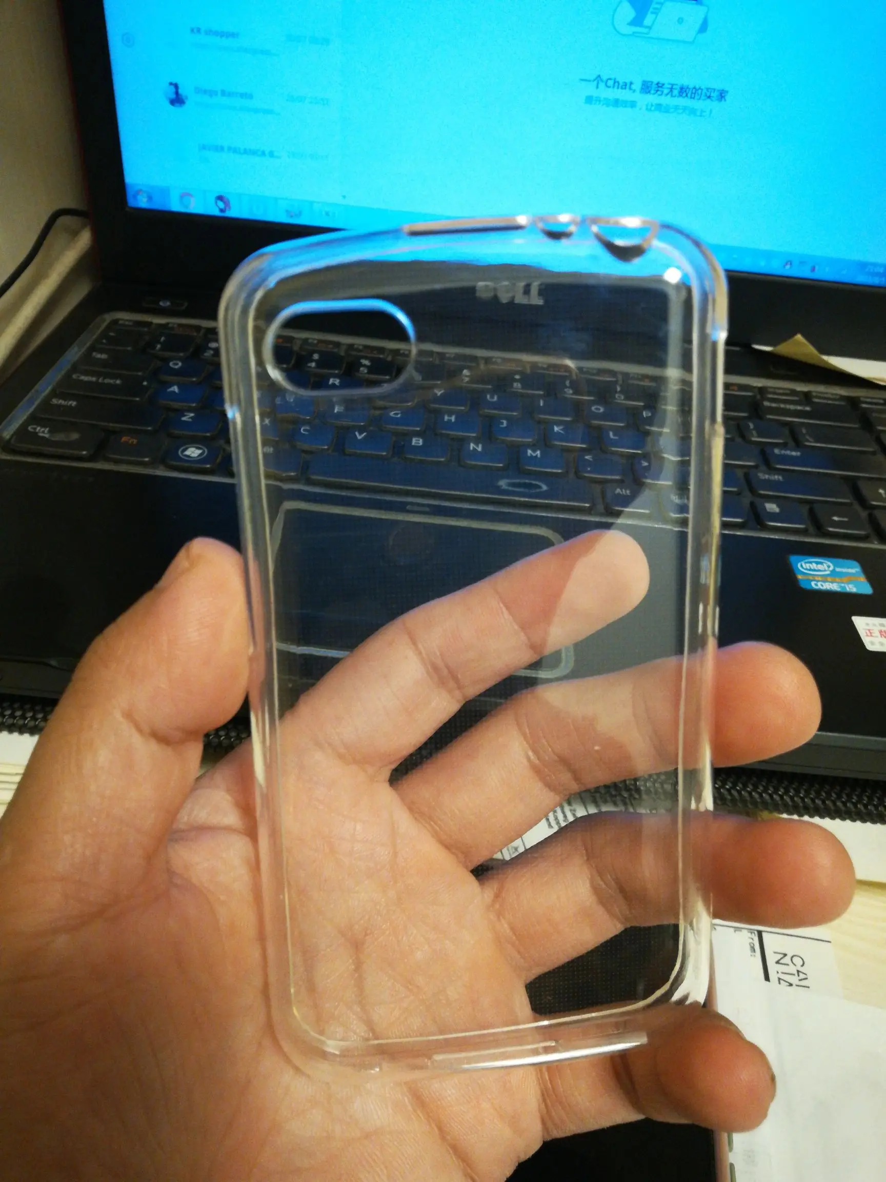 Per Blackberry Q5 Gel Pudding Custodia Protettiva In Tpu Con Guscio Posteriore In Silicone