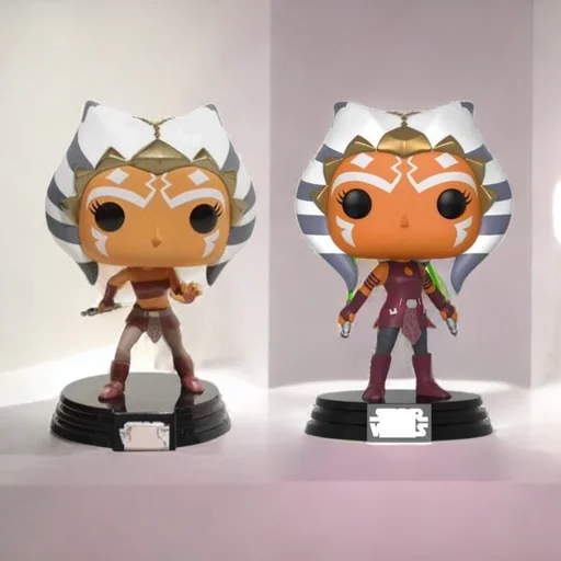 Star Wars Ahsoka Tano Vinyl Figure Collection Model Toys