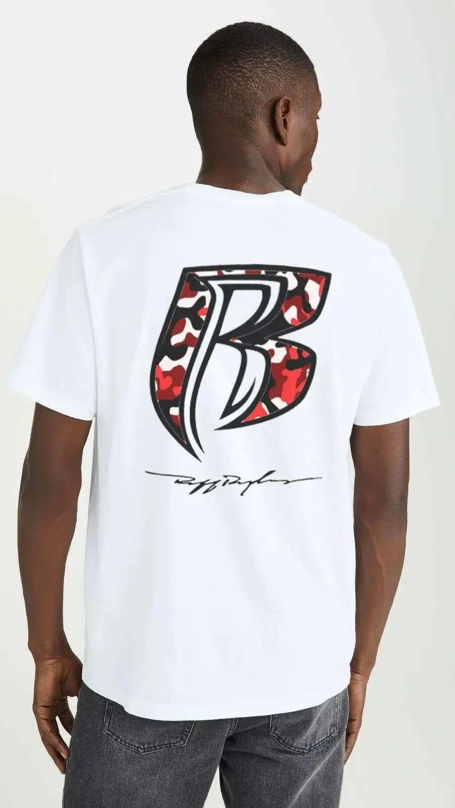 Dmx Ruff Ryders Red Camo White T-Shirt (S-Xl) Vintage Rap Tee Raging Bulls Toro