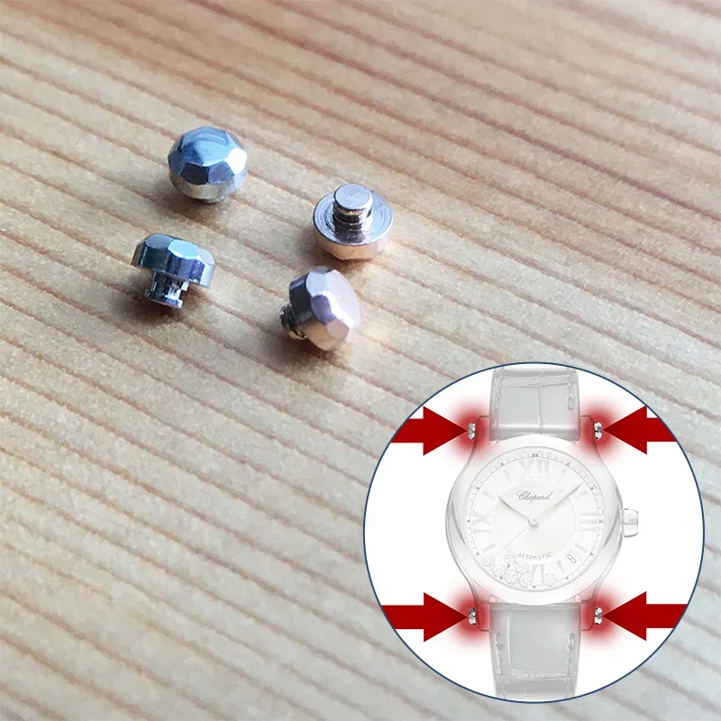 Ornamenti Per Rivetti Con Tubo A Vite In Acciaio Per Orologio Automatico Chopard Happy Diamonds 36Mm