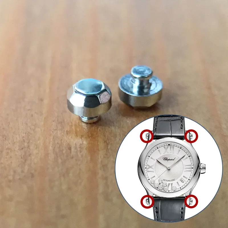 Ornamenti Per Rivetti Con Tubo A Vite In Acciaio Per Chopard Happy Diamonds 36Mm Orologio Automatico 278559-3