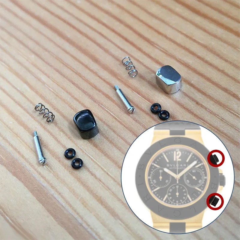 Pulsante Cronografo Per Bvlgari Diagono Spingitore Meccanico Automatico Dell'Orologio