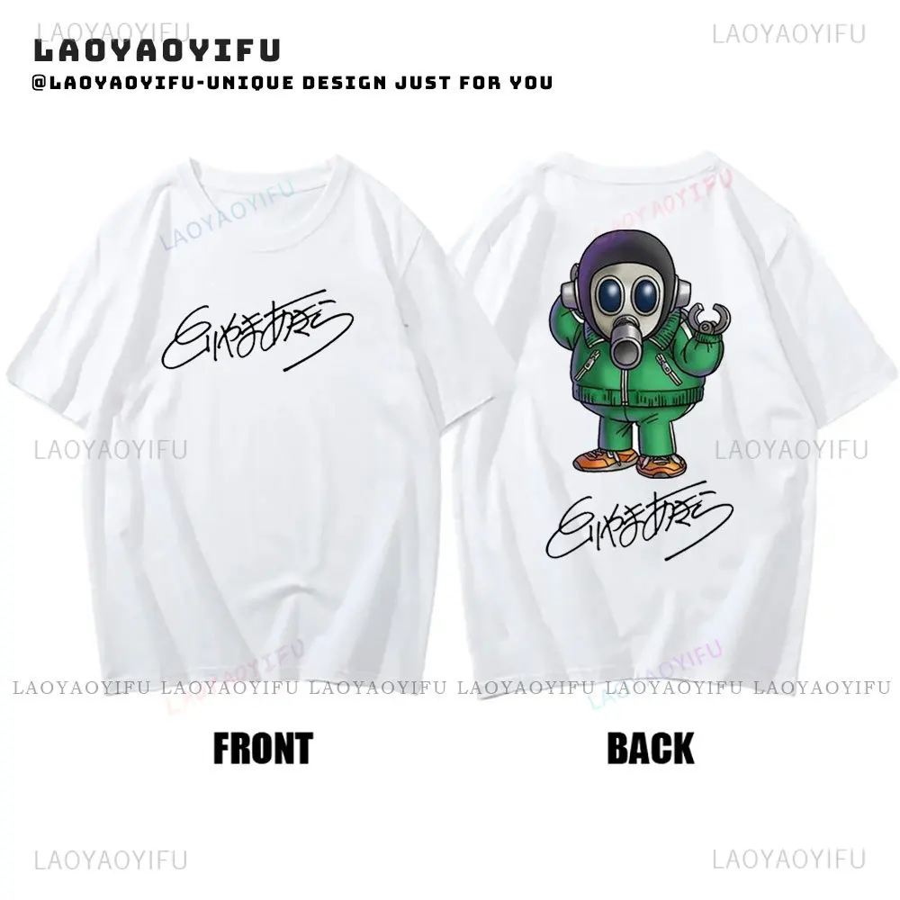Manga Fan Abbigliamento Souvenir T-Shirt Toriyama Akira Signature Tees Toriyama Akira Robot T-Shirt In Cotone Stampato Autoritratto
