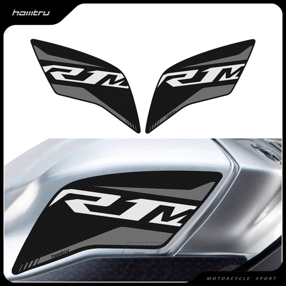 Motorcycle Accessorie Side Tank Pad Protection Knee Grip Mat For Yamaha Yzf R1M 2015-2019