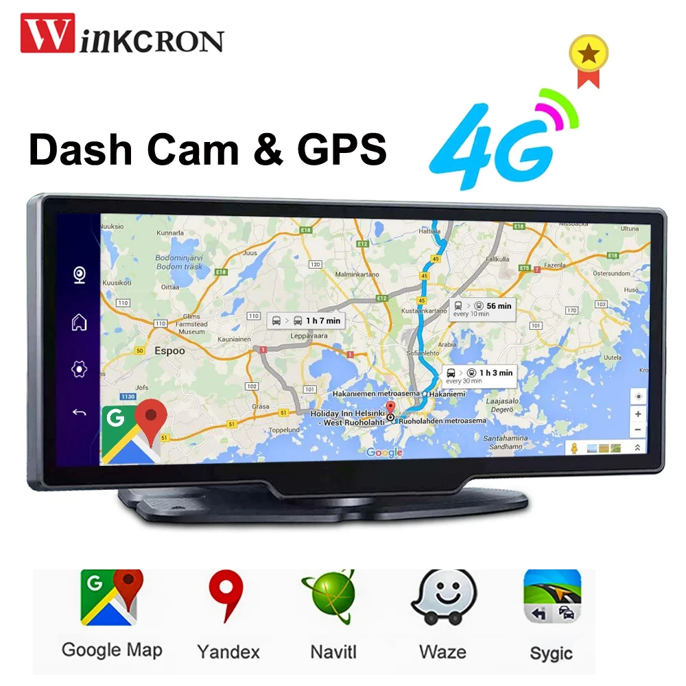 8 Pollici Ips 3G Car Dash Dvr Camera Adas Dvr Navigatore Gps Android 5.1 Car Recorder Full Hd 1080P Dash Camera Videoregistratore