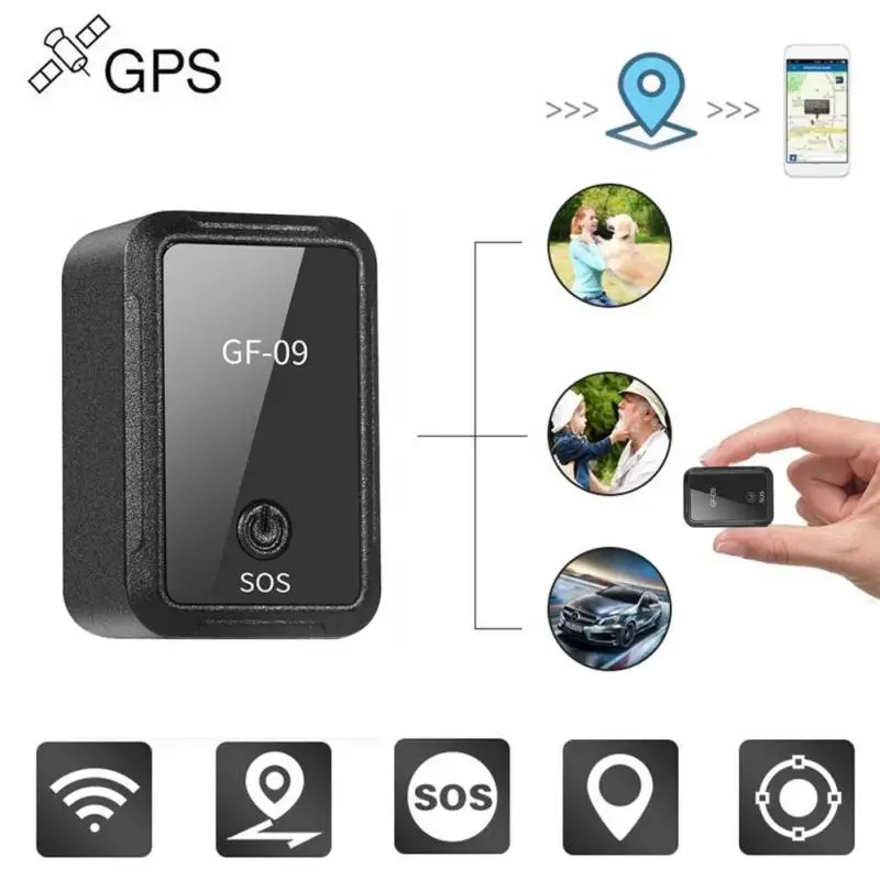 Ascolto Remoto Magnetic Gf09 Mini Vehicle Gps Tracker Dispositivo Di Localizzazione In Tempo Reale Pet Old And Child Anti-Lost Locator Ricambi Auto