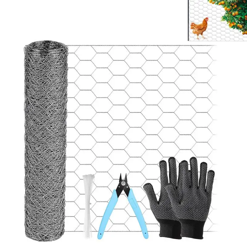 Recinzione Da Giardino Rete Esagonale Leggera Recinzione Da Giardino Schermo Rete Protettiva Pet Coniglio Pollo Recinzione Recinzione Tagliabile Coper