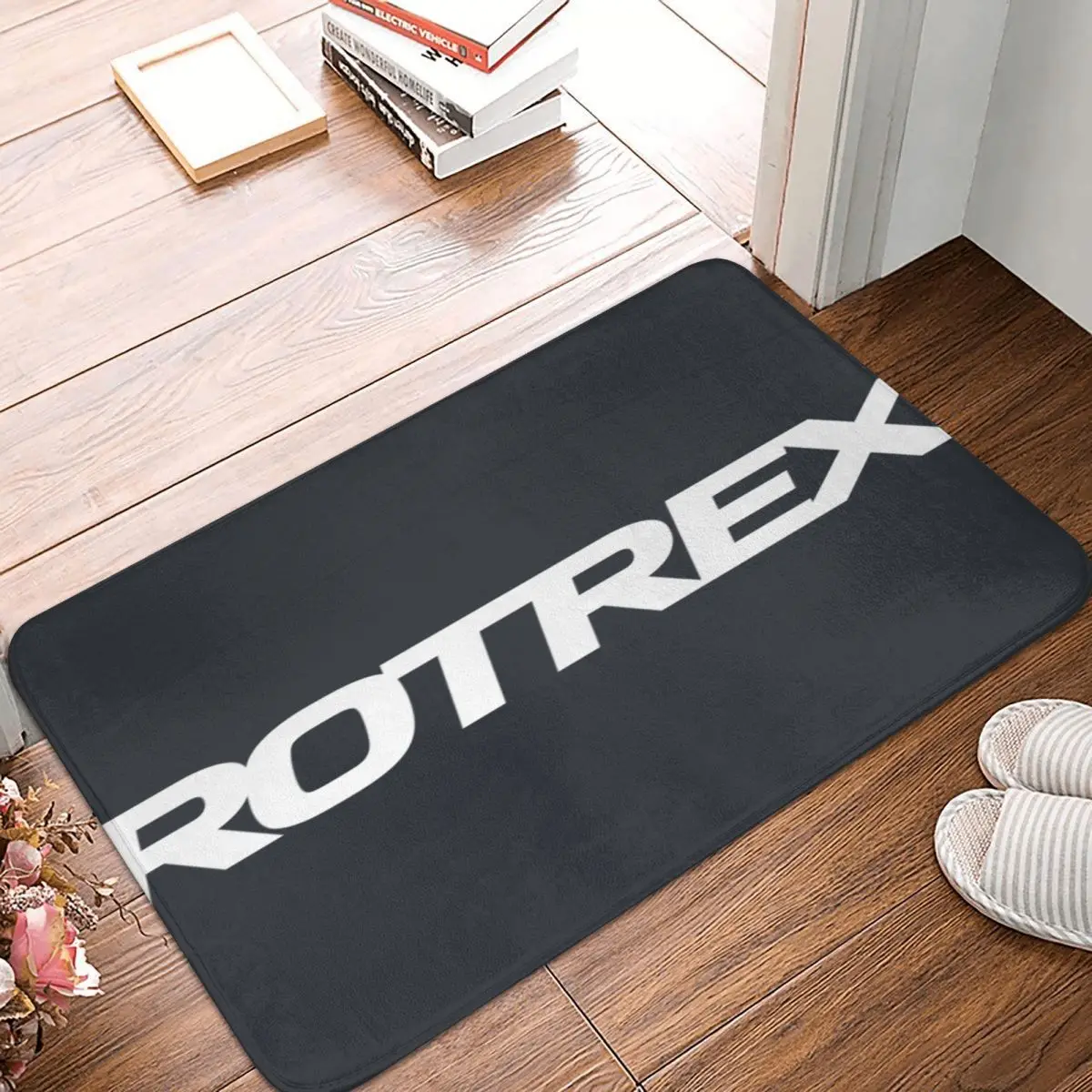 Rotrex Logo Tappeto Bianco Tappeto Marocco Tappeto Per Bambini 16X24 Pollici