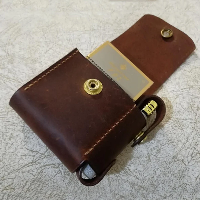Herramientas Para Cuoio Artigianale In Pelle Modello Di Tessuto Taglierina Cigarette Lighter Fuoco Caso Die Cutter Stampo Coltello Pugno Della Mano St