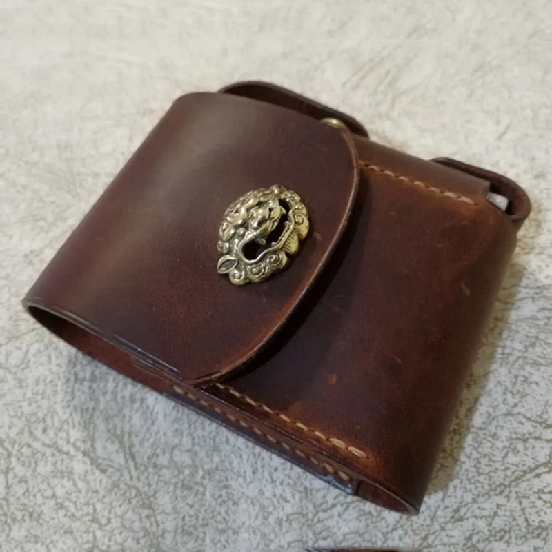 Herramientas Para Cuoio Artigianale In Pelle Modello Di Tessuto Taglierina Cigarette Lighter Fuoco Caso Die Cutter Stampo Coltello Pugno Della Mano St