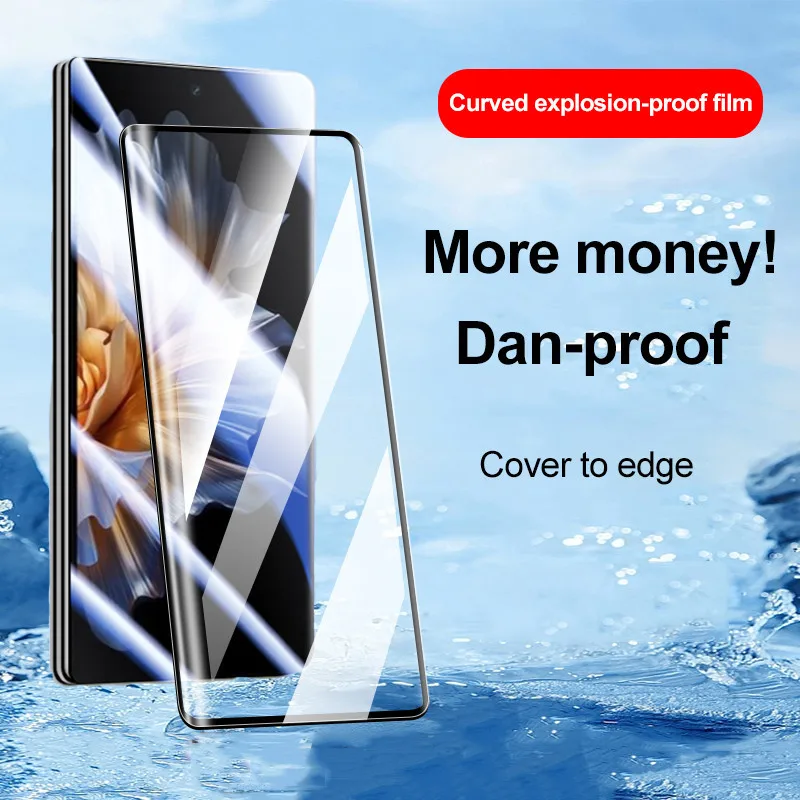 Vetro Temperato Per Honor Magic V2 Rsr Porsche Design Curvo Full Cover Screen Protector