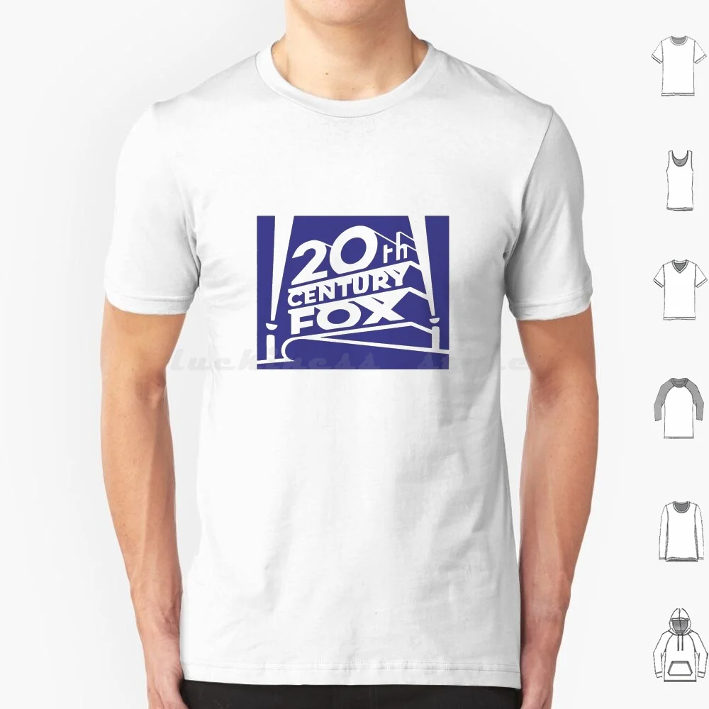 Maglietta 20Th Century Fox (Blu) 6Xl Cotton Cool Tee 20Th Century Fox Black News Corporation Company Film Film Filmmaking