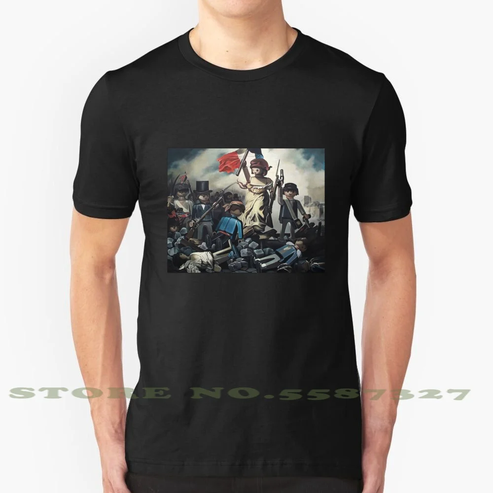 French Revolution Playmobil Box Freedom Summer T Shirt Per Uomo Donna Adolescenti Playmobil Meme Action Figures Toys Toy Kids Freedom