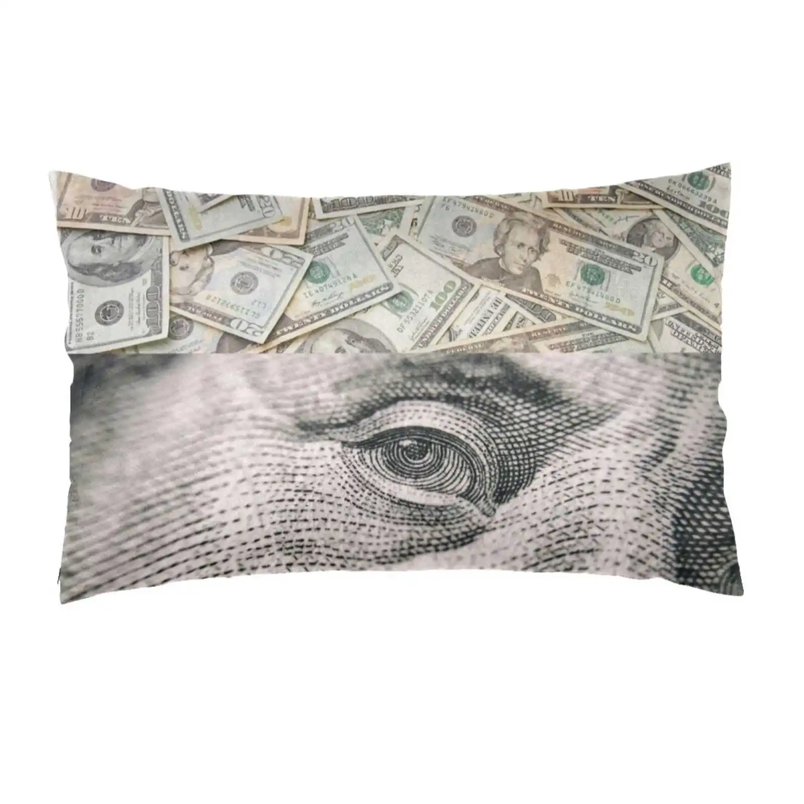 È Solo Una Pila Di Carta Letto Divano Cuscino Federa Stampata Soldi Carta Soldi Dollari Pesos Euro Casa Mamalia 20 1 10