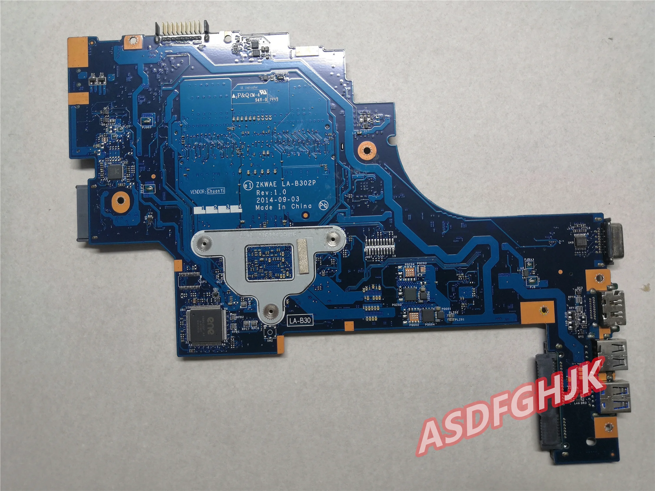 La-B302P Per Toshiba Satellite Serie C55D Amd A6-Series 1.8Ghz A6-6310 Processore K000890960 Test Della Scheda Madre Del Laptop Ok