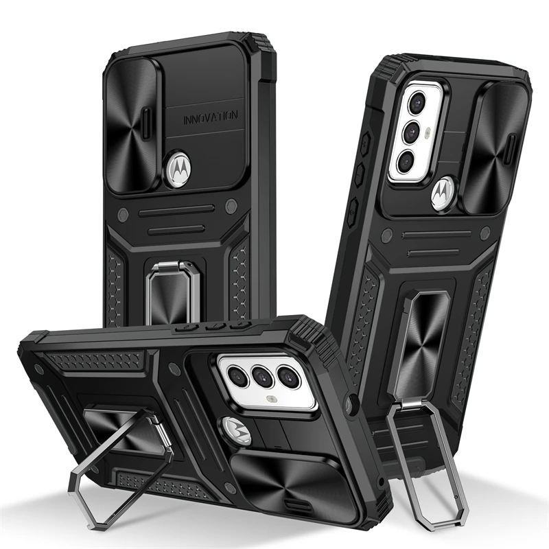 Custodia Per Telefono Per Motorola G Pure Case Push Window Supporto Per Aspirazione Magnetica Cover Posteriore Per Moto G Pure Case Per Moto G Pure