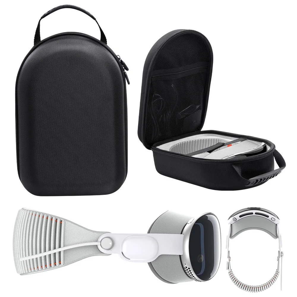 Custodia Protettiva Antigraffio Per Apple Vision Pro Vr Headset Eva Storage Bag Con Custodia Mesh Vision Pro