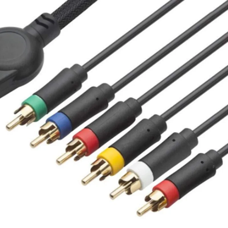 Set Di Cavi Multi-Uscita Audio Video Av Componente Hd Per Accessori Per Cavi Ps2/Ps3 Playstation 3 Ps3 E Ps2