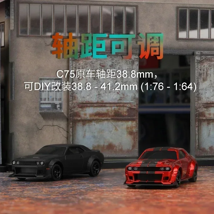 New Rc Car Micro Turbo Racing C75 1:76 Mini Rc Electric Remote Control Model On-Road Car Adult Children'S Desk Toys Regali